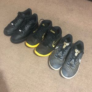 Air Force 1’s / Mamba Rage / Kobe AD Shoes Size 13